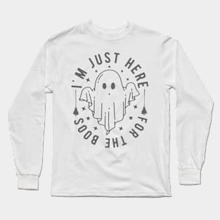 ghost scary phantom Long Sleeve T-Shirt